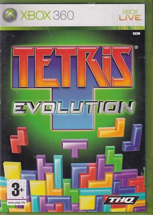 Tetris Evolution - XBOX 360 (B Grade) (Genbrug)